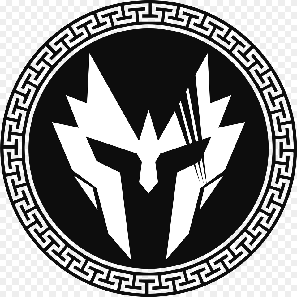 Ancient Greek Shield Vector Spartan Logo, Symbol, Emblem Free Png