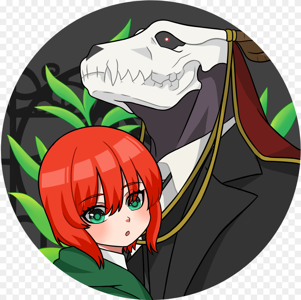 Ancient Magus Bride Icons, Book, Comics, Publication, Face Png Image