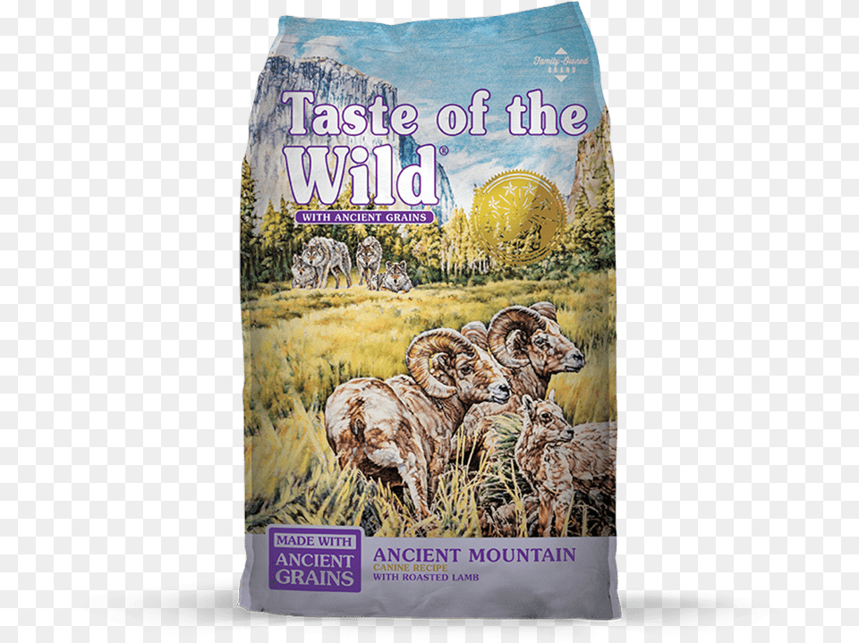 Ancient Mountain Canine Recipe With Roasted Lamb Package Taste Of The Wild Ancient Grains, Animal, Livestock, Mammal, Sheep Free Png
