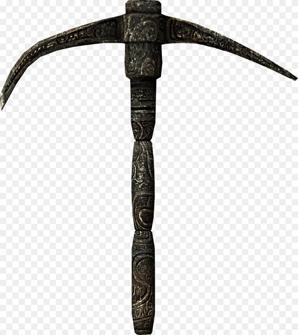 Ancient Nordic Pickaxe Skyrim Ancient Nordic Pickaxe, Electronics, Hardware, Sword, Weapon Png Image