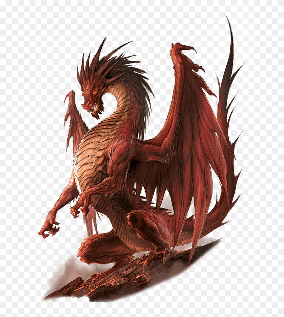 Ancient Red Dragon Monsters Archives Of Nethys Pathfinder Dragon, Animal, Bird, Chicken, Fowl Free Transparent Png