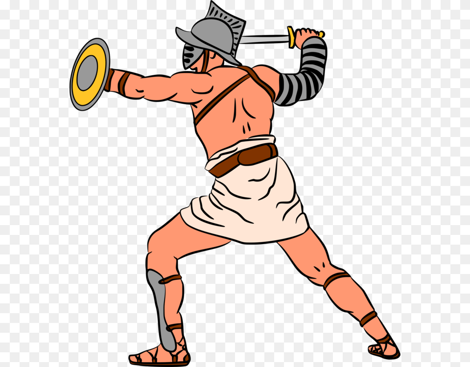 Ancient Rome Gladiator Drawing Ancient History Cartoon, People, Person, Baby, Face Png