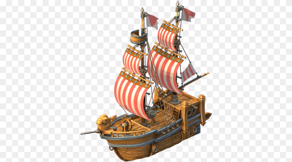 Ancient Ship, Boat, Sailboat, Transportation, Vehicle Free Png