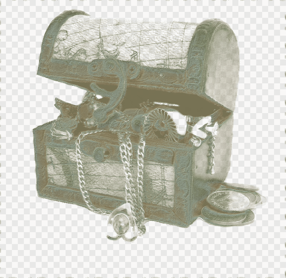 Ancient Treasure Chest Apparition Png