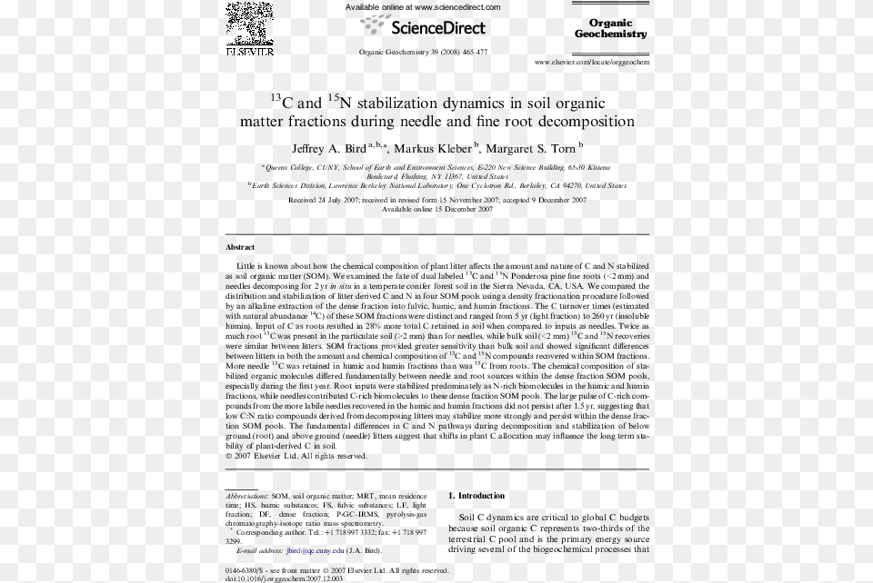 And 15n Stabilization Dynamics In Soil Organic Your Neighbourhood Is My Neighbourhood Free Transparent Png