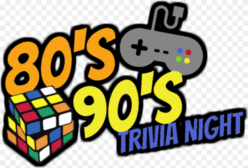 And 90s Trivia Night 80s 90s Trivia Night, Number, Symbol, Text, Toy Png Image