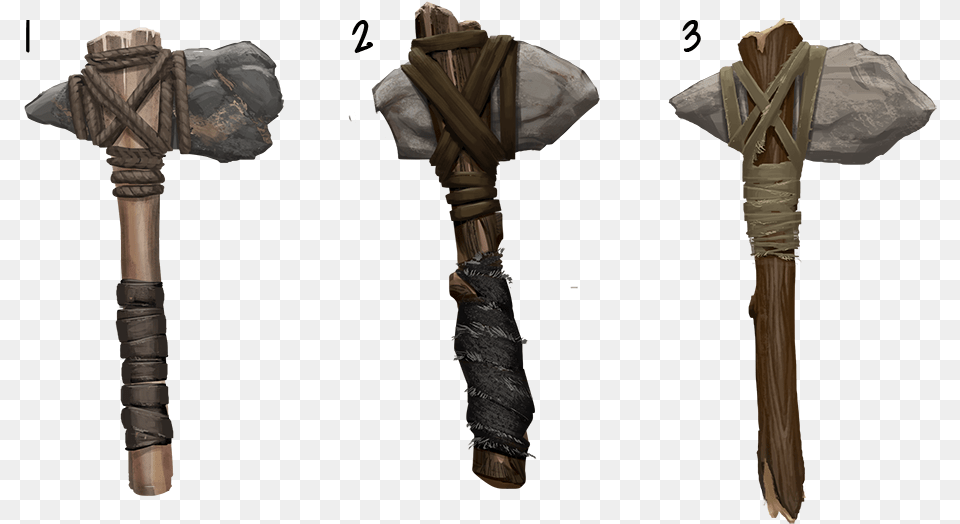 And A Bunch Of Stone Based Hatchets Hatchet Rust, Weapon Png Image