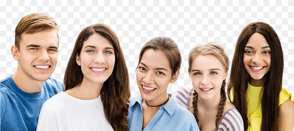 And After Detecting More Than Three Faces In The Frame Group Selfie, Adult, Teen, Smile, Person Png