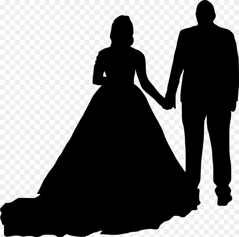 And Art Bridegroom, Silhouette, Adult, Man, Person Free Transparent Png