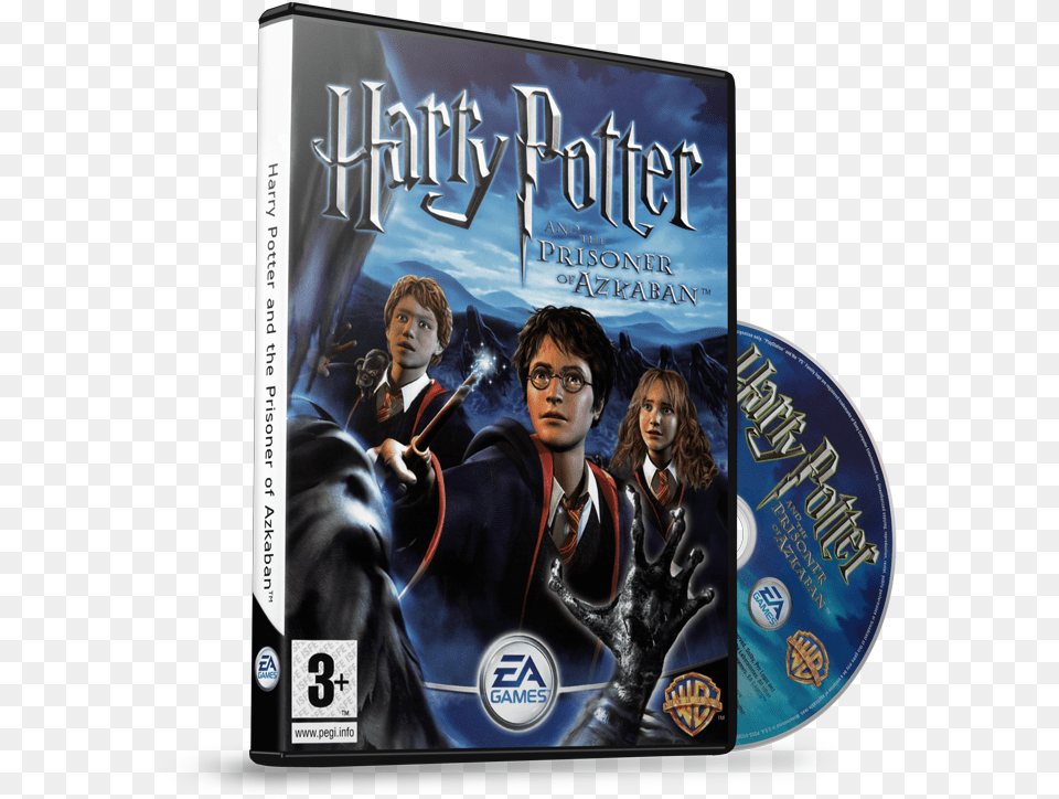 And Azkaban Harry Of Potter Prisoner The Icon Harry Potter And The Prisoner Of Azkaban Xbox, Adult, Disk, Dvd, Person Png Image