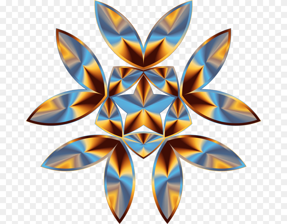 And Butterflies Kaleidoscope, Art, Floral Design, Graphics, Pattern Free Png Download