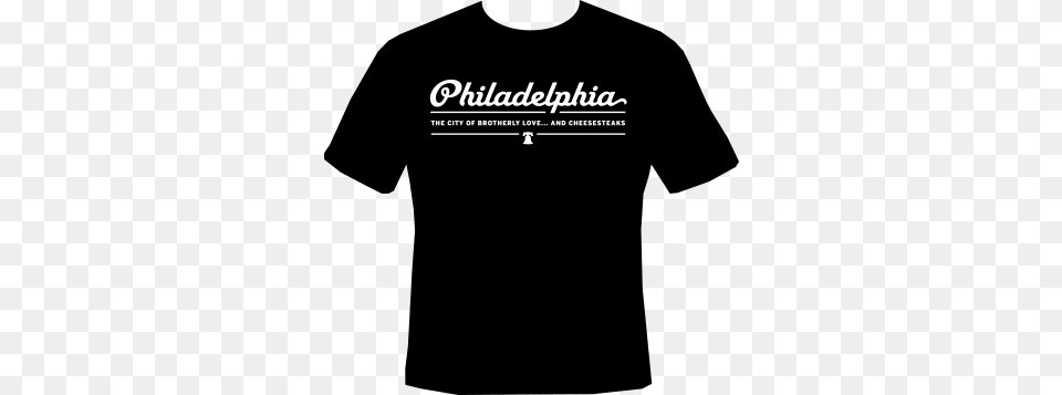 And Cheesesteaks City Of Brotherly Love, Clothing, T-shirt, Shirt Free Png