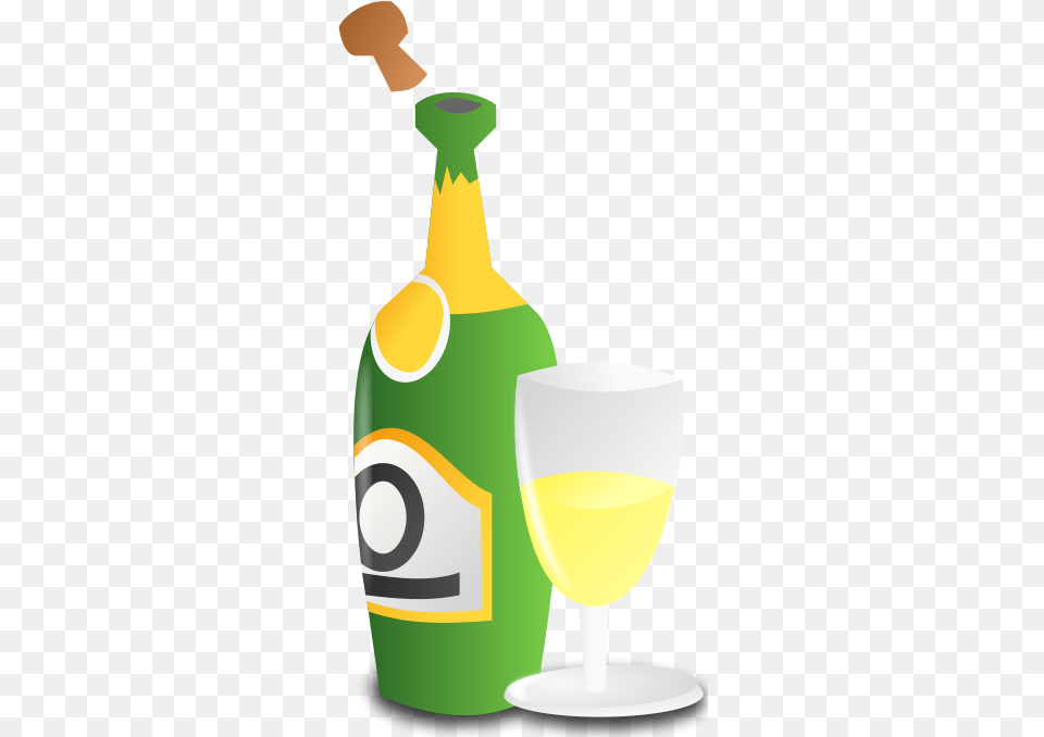 And Clipart Download Happy New Year Icons, Alcohol, Beverage, Bottle, Liquor Free Png