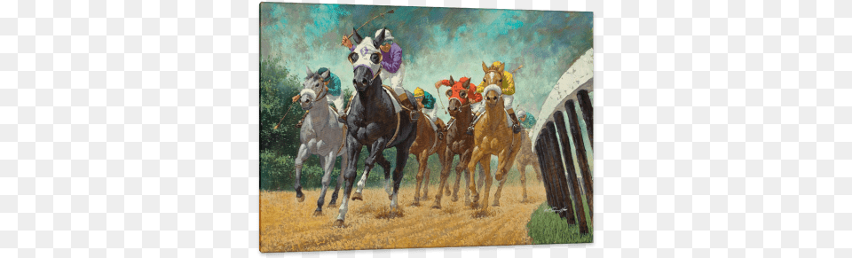 And Enjoyed A Dual Career As A Commercial Illustrator Arthur Sarnoff, Animal, Equestrian, Person, Horse Png