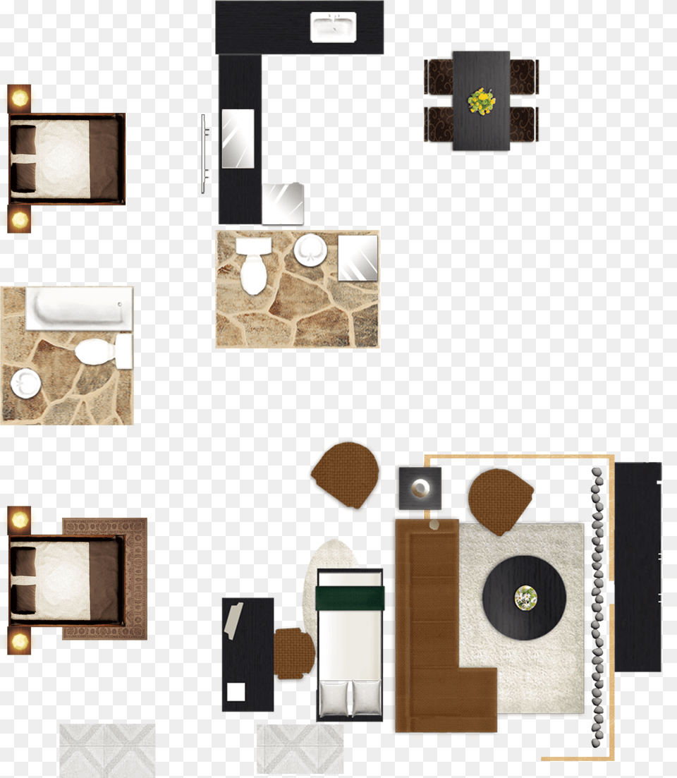 And Floor House Chart Services Design Plan Clipart Furniture Top View Png Image