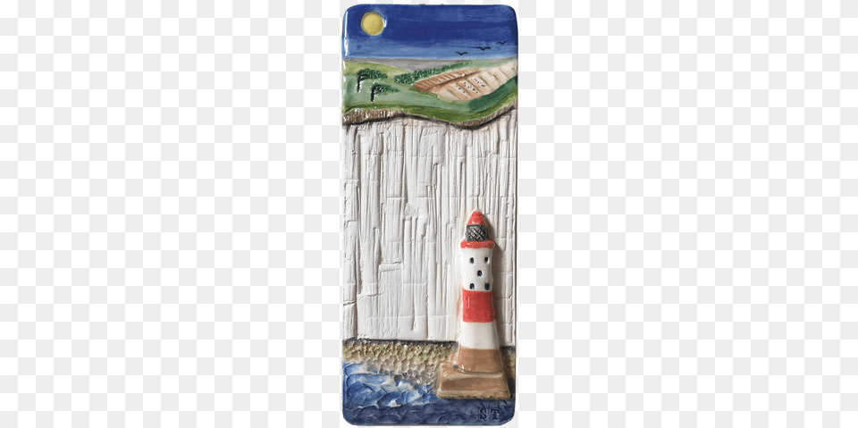 And Hand Painted Hanging Tile Is 25cm X 10cm And Hangs Ceramic, Nature, Outdoors, Winter, Snow Free Png Download