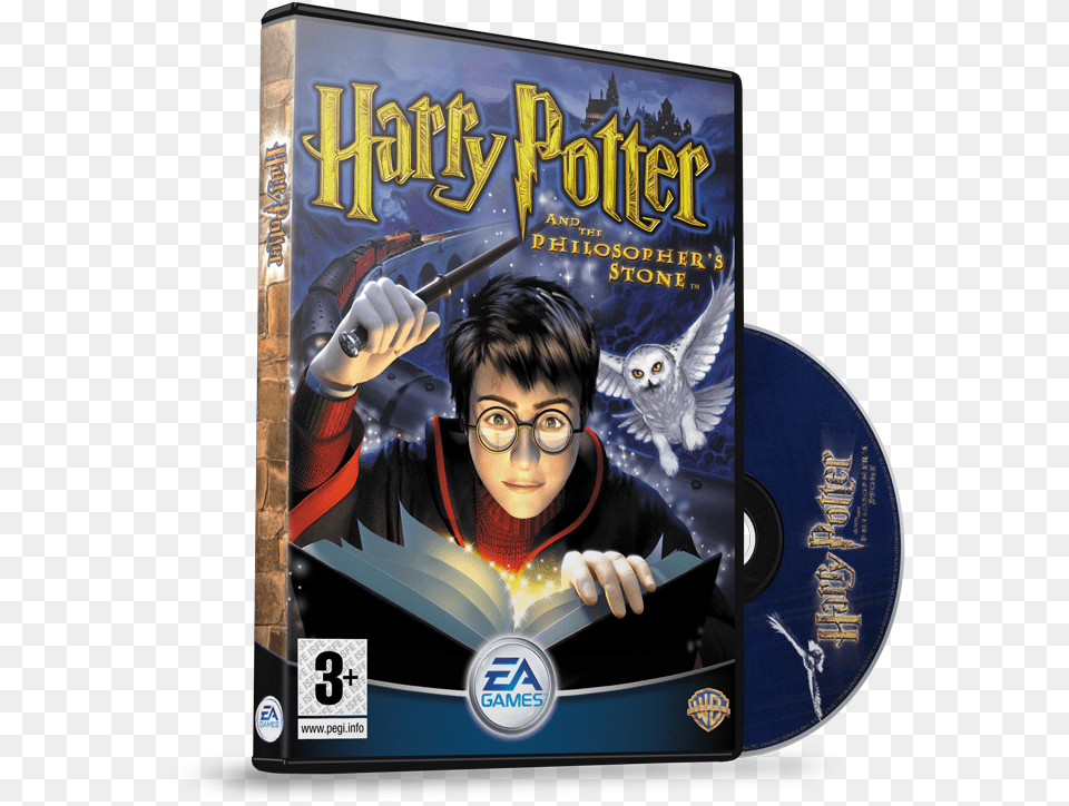 And Harry Philosophers Potter Stone The Icon Gamecube Harry Potter And The Philosopher39s Stone, Person, Dvd, Disk, Glove Png