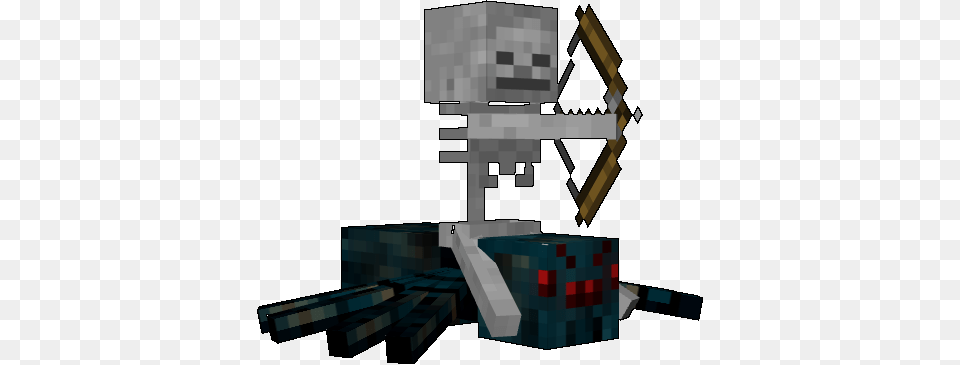 And Here Is A Bigger One If You Need Minecraft Skeleton Jockey Png