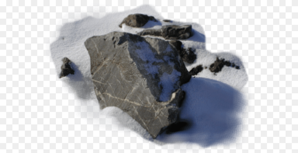And Here Is The Shadow I Dropped Into The Snow To Make Igneous Rock, Slate, Mineral, Animal, Reptile Free Png