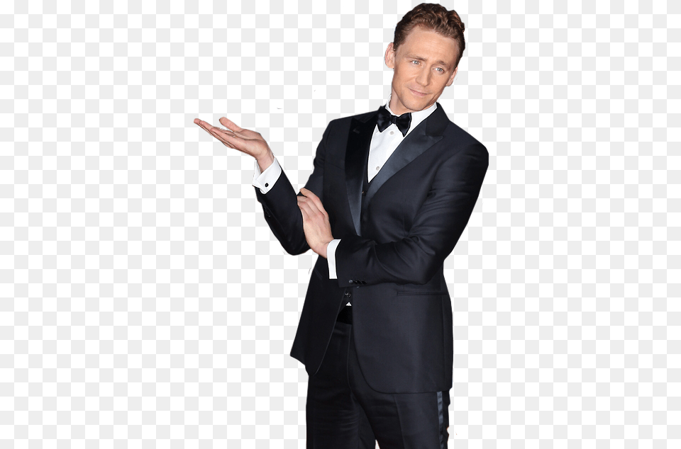 And Here We Have A Transparent Picture Of Tom Hiddleston Tuxedo, Suit, Clothing, Formal Wear, Person Png Image