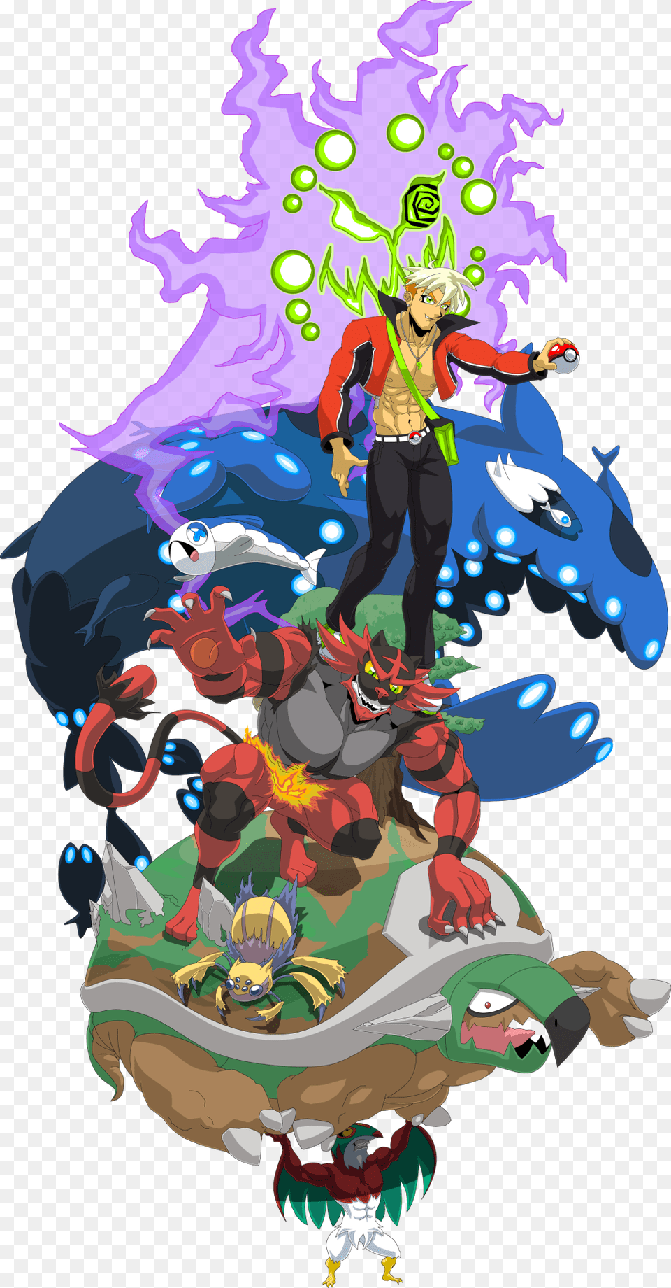 And Here We Have It My Pokemon Team, Book, Comics, Publication, Art Png