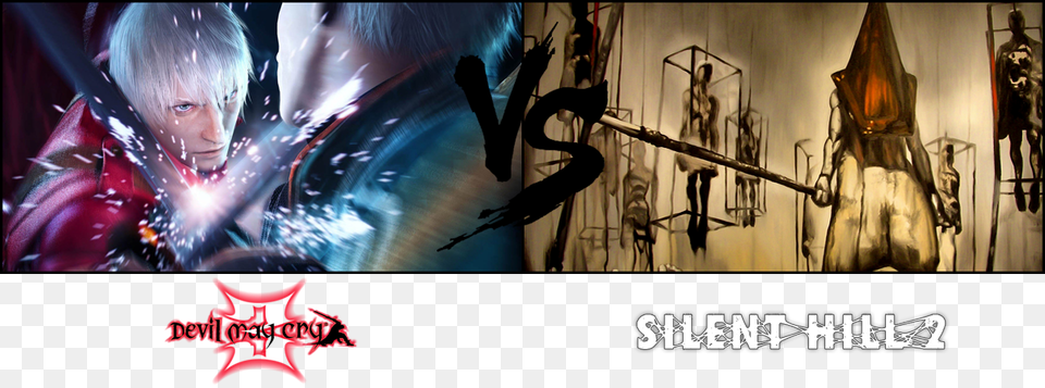 And In Our Second Match We Have One Of The Most Renowned Devil May Cry 3 Dante Vs Vergil Brothers Wall Scroll, Book, Comics, Publication, Baby Png Image