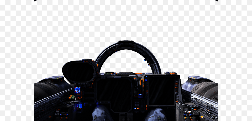 And Its Cockpit Inside Space Cockpit Transparent, Aircraft, Vehicle, Transportation, Airplane Free Png