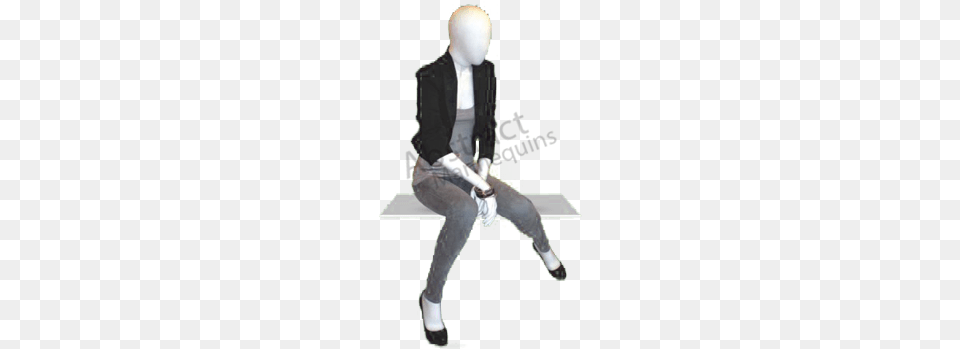 And Let39s Try To Change The Way Mannequins Are Produced Sitting, Blazer, Clothing, Coat, Jacket Free Png Download