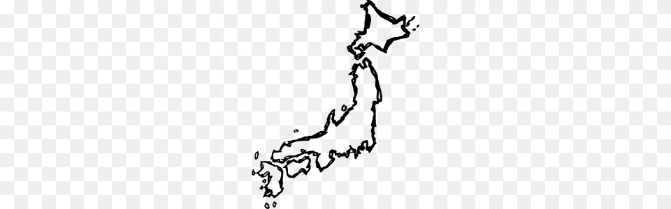 And Map Of Japan Clipart Clip Art, Gray Png Image