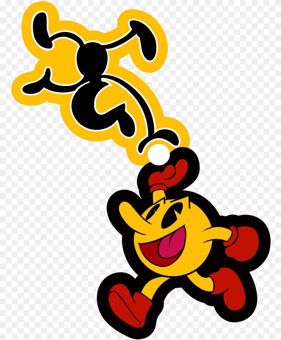 And Mr Game And Watch Shirt For Sale On Pac Man And Mr Game And Watch, Cartoon, Baby, Person Free Transparent Png