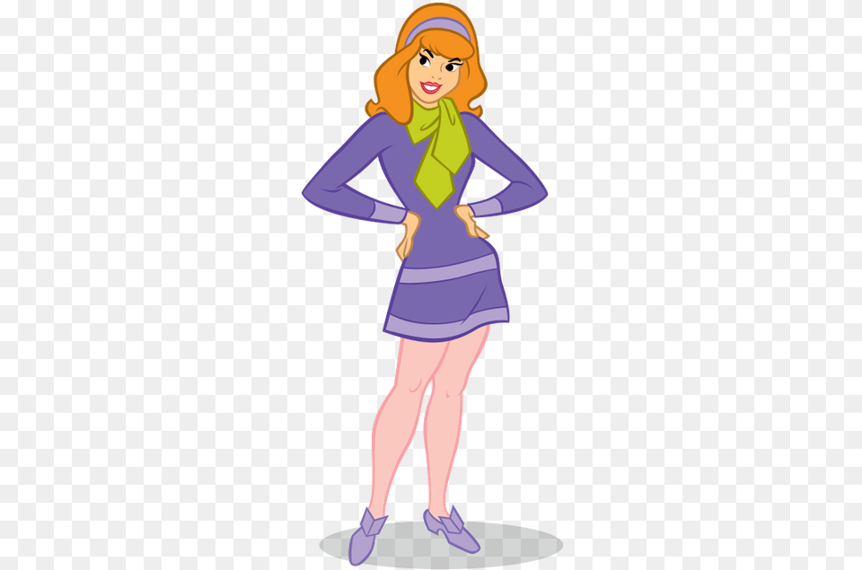 And Mystery Incorporated Daphne Scooby Doo Daphne, Adult, Sleeve, Person, Long Sleeve Png