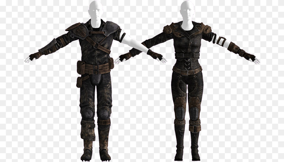 And New Vegas Leather Armor, Adult, Person, Man, Male Free Png