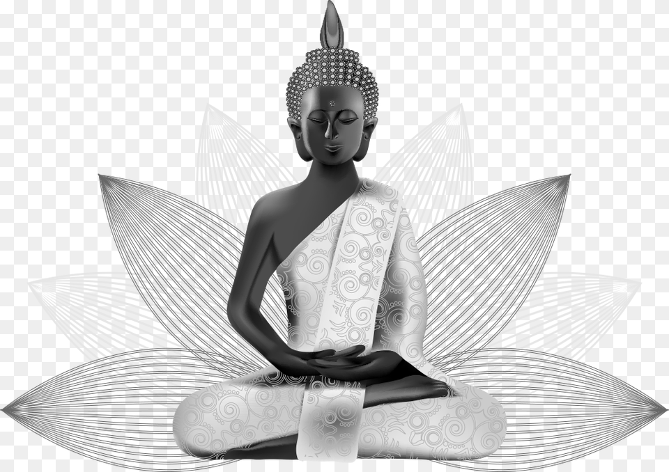 And On United Altered Lotus Buddhist States Clipart Buddha Lotus Vector, Art, Prayer, Adult, Wedding Png Image