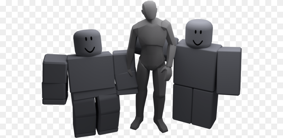 And R6 Roblox, Robot, Adult, Male, Man Png