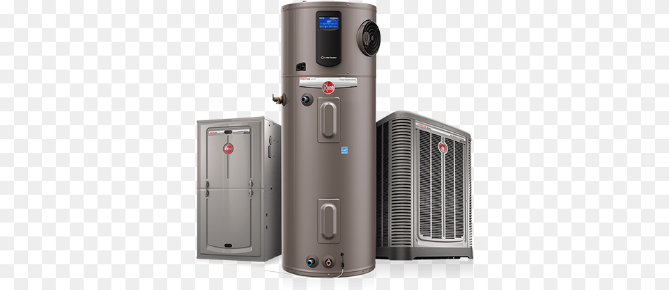 And Rheem Smart Air Water Products Electric Water Heater, Device, Appliance, Electrical Device, Bottle Free Png