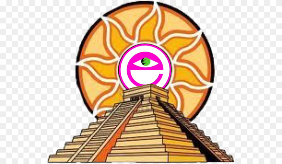 And So The Aztec Patrol Was Created A Satellite Of Aztec Clipart, Food, Sweets, Architecture, Building Free Png