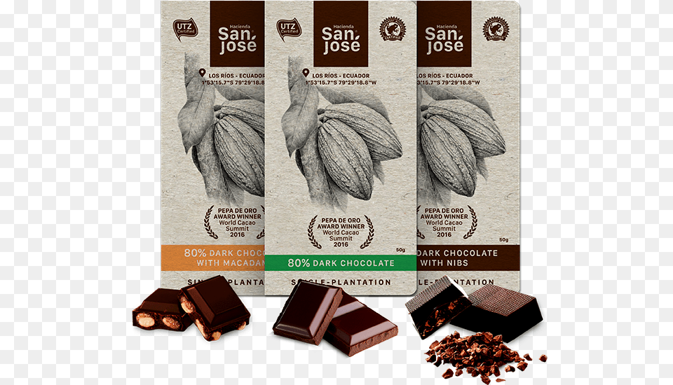 And So We Did We Harvested The Best Cacao Beans From San Jose Chocolate, Cocoa, Dessert, Food, Advertisement Png Image