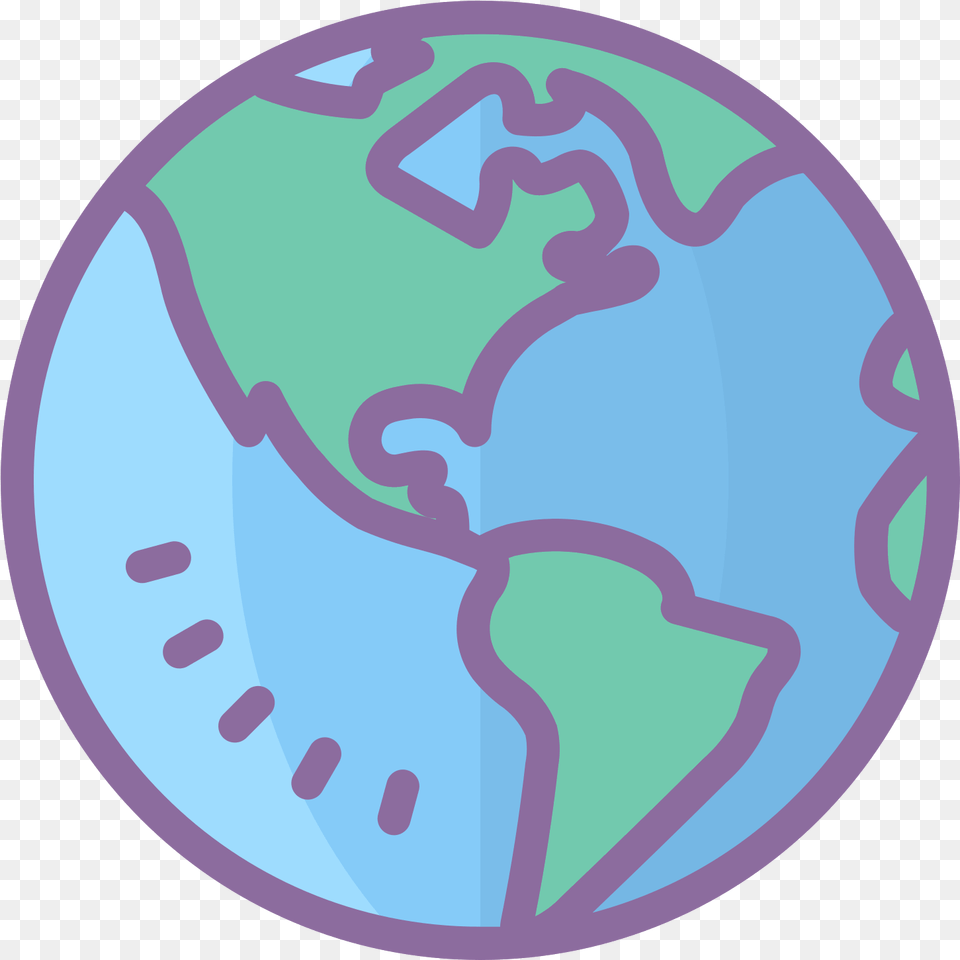 And Svg Download Globe Icon, Astronomy, Outer Space, Planet, Sphere Png Image