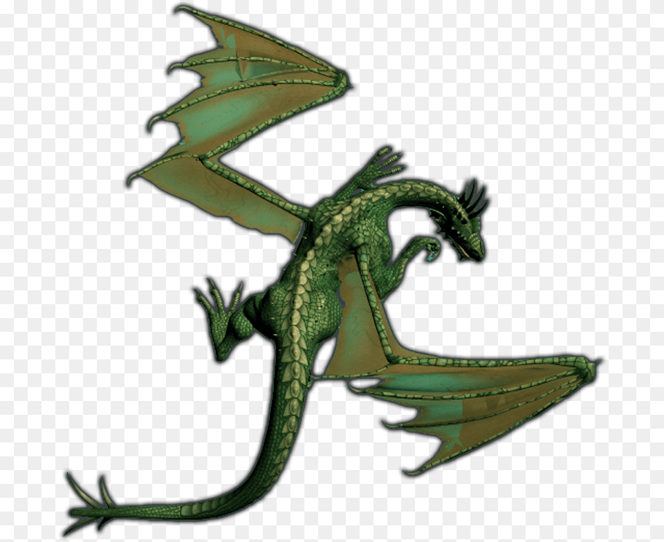 And The Green One, Dragon, Animal, Lizard, Reptile Png Image