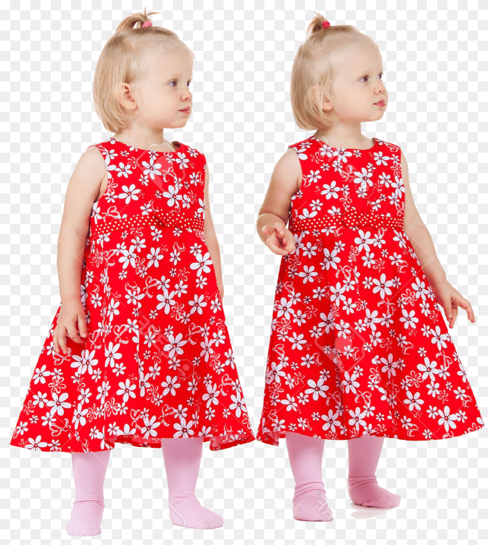 And The Most Interesting For Last What Twins Can Tell Girl, Clothing, Dress, Formal Wear, Child Free Transparent Png