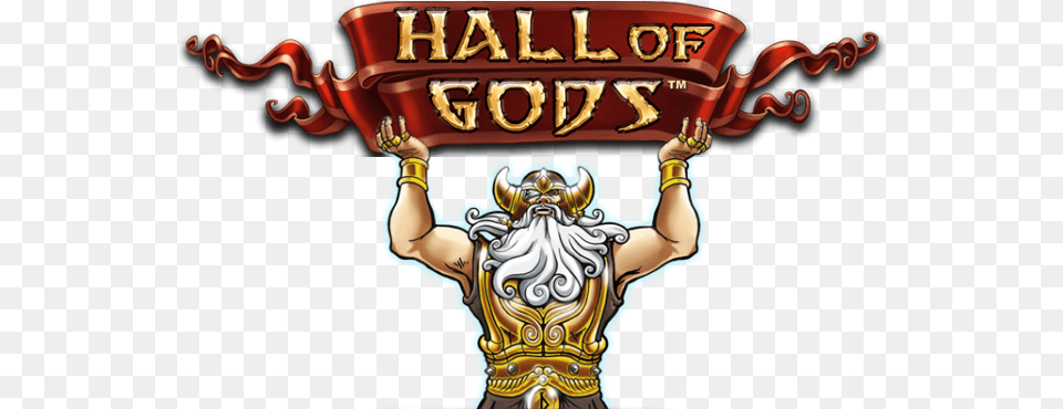 And The Sea Dragon Hall Of Gods39 Wild Symbol Hall Of Gods Slot, Baby, Person, Emblem Png