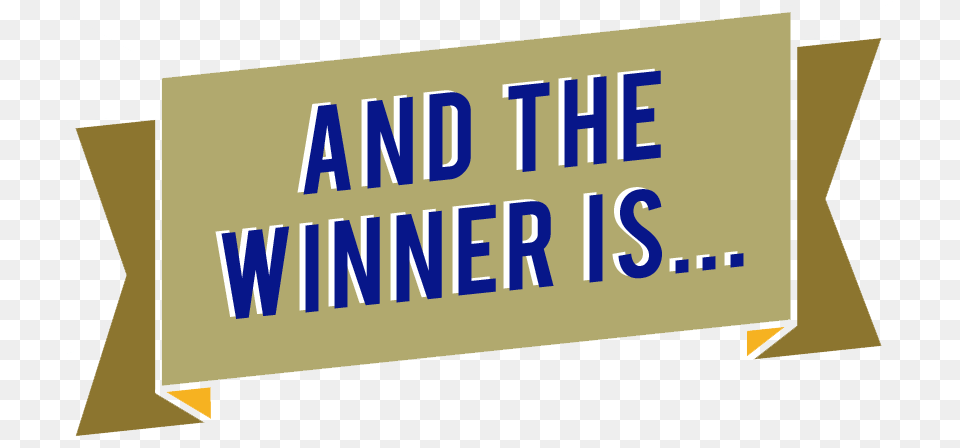 And The Winner, Advertisement, Text Free Png