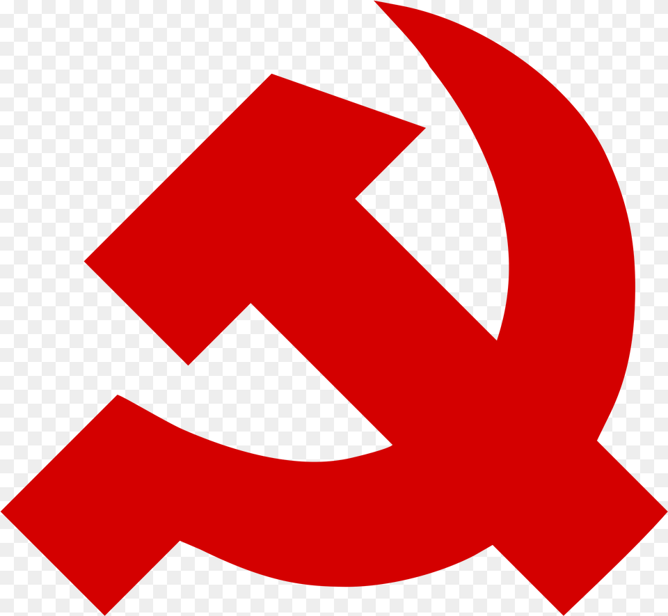 And Thick Sickle Big Hammer And Sickle Simple, Symbol, Alphabet, Ampersand, Text Free Png