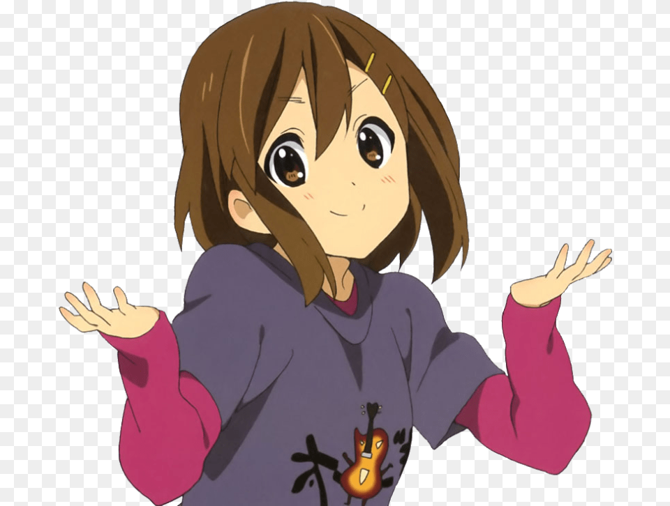 And This Ladies Gentlemen Anime Girl Shrug Transparent Transparent Anime Girl, Baby, Person, Face, Head Png
