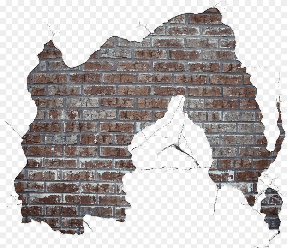 And Use Brick Clipart Crack Wall With Bricks Behind Free Transparent Png