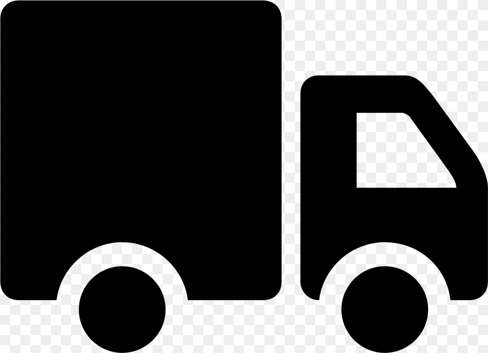 And Vector Truck Icon Black, Gray Free Transparent Png