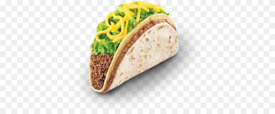And What Does It Say About Someone Who Enjoys Eating Taco Bell Double Decker Taco, Food, Sandwich Png Image