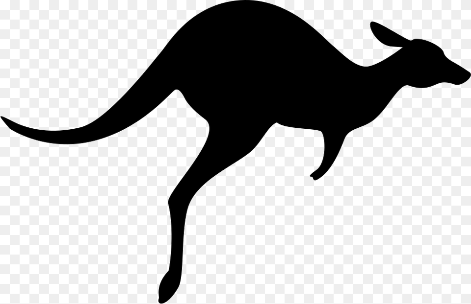 And Whiteline Art, Animal, Mammal, Kangaroo Free Png