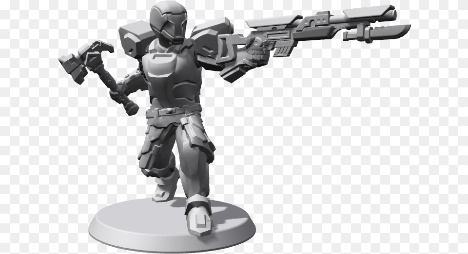 And You Guessed It Titan Figurine, Robot, Baby, Gun, Person Png