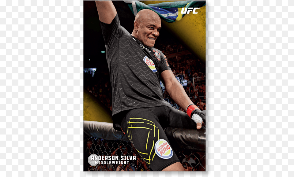 Anderson Silva Ufc Knockout Gold Print Player, Body Part, Finger, Person, Hand Free Png